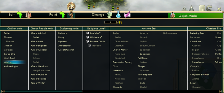 InGame Editor+ | CivFanatics Forums