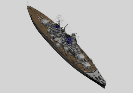 クロンシュタット　sp Kronshtadt Class Battlecruiser (38cm SK C/34 guns) | CivFanatics
