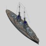 Conte di Cavour Class Dreadnought Battleship (WWI)