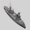 Normandie Class Super-Dreadnought Battleship (WWII)