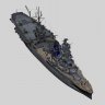Ise Class Dreadnought Battleship (Hybrid Carrier Conversion)