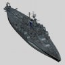 Tennessee Class Super-Dreadnought Battleship (Late WWII)