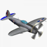 P-47 Thunderbolt Cuban Army Air Force