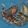 Venetian Galleass and Barbarian Galley