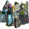 Futuristic City Graphics