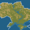 Giant Map of Ukraine (in the borders of 1990)