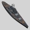 Richelieu Class Battleship (Jean Bart 1955)