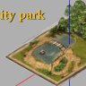 small city park