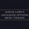 Scrum Lord's Advanced Options Menu Tweaks