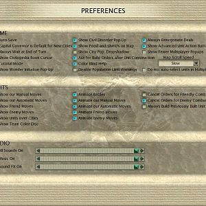 C3C Preferences