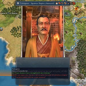Annoyed Tokugawa