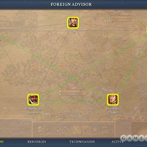 F4 Diplomacy Screen