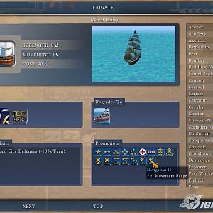 Civilopedia For Frigate