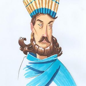 Persian Leader Cyrus Concept Art