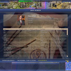 Info Screen
