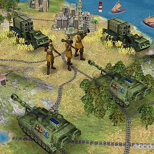Mobile SAM & Mobile Artillery