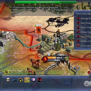 Choosing Espionage Missions
