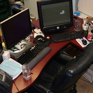 Sid's Office Desk