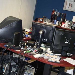 Sid's Firaxis Office Desk