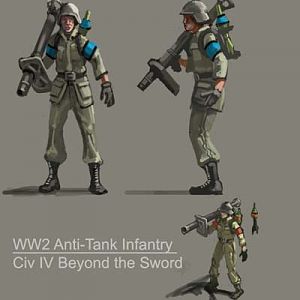 Concept Art: Anti-tank Infantry