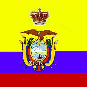 Flag Of Ecuador In Cien