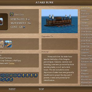 Sengoku-mod - Atakebune