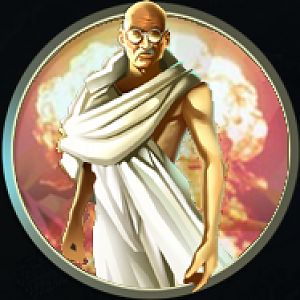 Badass Gandhi To The Rescue Of India!!
