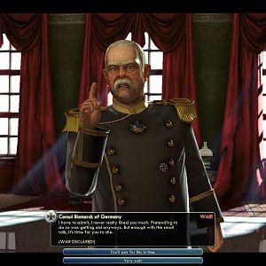 Bismarck Declaring War