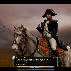Napoleon Declares War