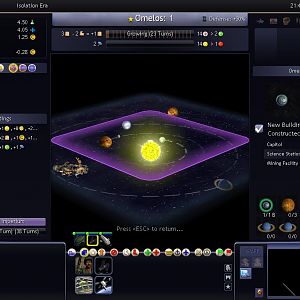 B5 Star System Screen