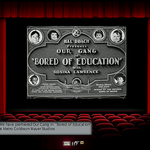 Our Gang In: "Bored Of Education" (1936) Wonder