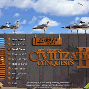 Adventure Tours Title Screen (Civ Complete)