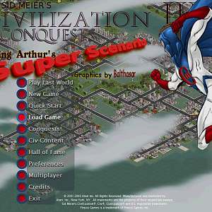 Super Scenario Title Screen (Civ Complete)