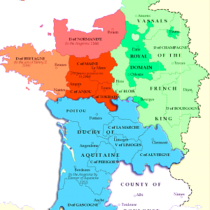 Aquitaine, France, and England