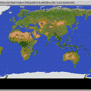 Planisphere World Map