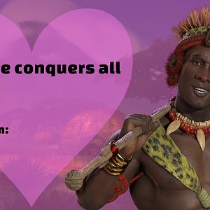 Shaka: Our love conquers all
