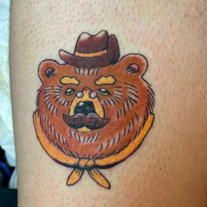 Teddy Bearoosevelt tatoo