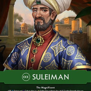 Civilization VI Official Leader Card: Suleiman