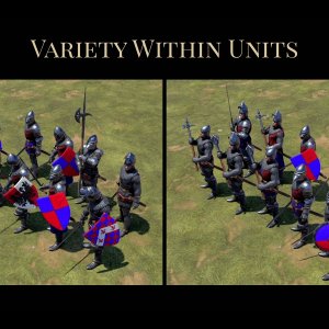 Variety within Units - Man at Arms