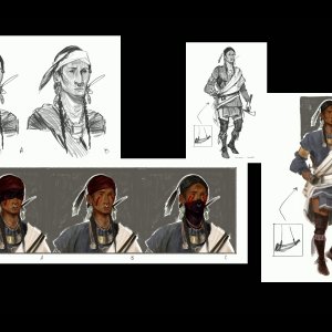 Concept Sketches - Tecumseh